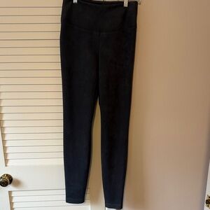 WHBM Charcoal Suede Runway Leggings